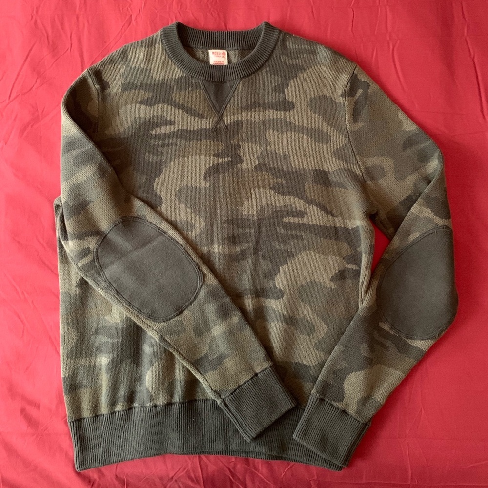 Camo sweater